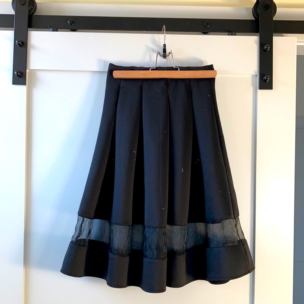 Black skirt